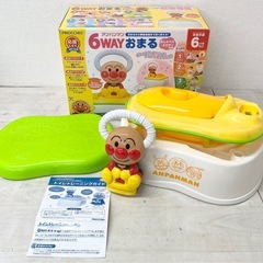  【中古品】アンパンマン 6WAYおまる おしゃべり メロディ付...