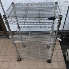  JM19898K)アイリススチールラック<幅：約47cm 奥行...
