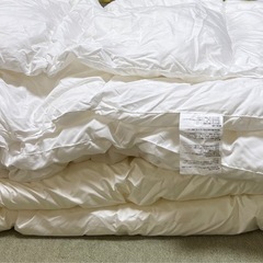 布団掛け布団2枚カバー無し