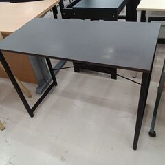 ★ジモティ割あり★  ワークデスク ダークブラウン W95×D4...