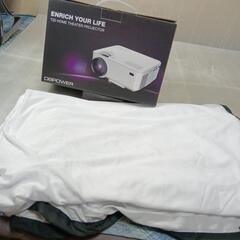 プロジェクターも゙スクリーンどちらも新品未使用品です!ＨOＭＥP...