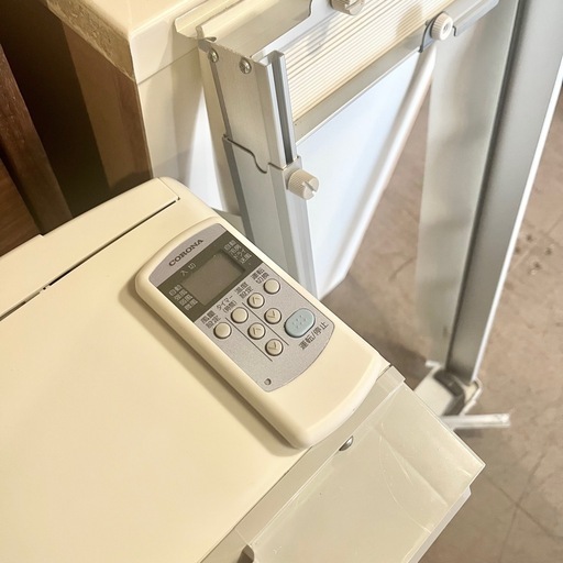 《売約済》【武蔵小山店】 CORONA 窓用エアコン リモコン 付き　CW-1621 CW1621 エアコン 冷房 窓型エアコン 窓エアコン 冷房機 ルームエアコン クーラー 工事不要 コロナ