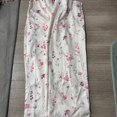 中古　ニトリ　カーテン　キャッチC フィオ　花柄　100×110...