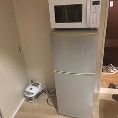 冷蔵庫，炊飯器，電子レンジ，洗濯機