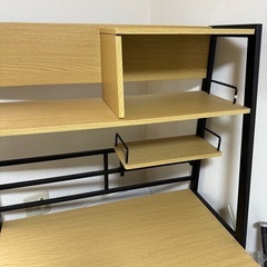 アイアンPCデスク　美品の画像
