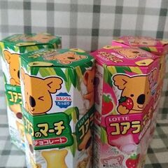 コアラのマーチチョコ4個