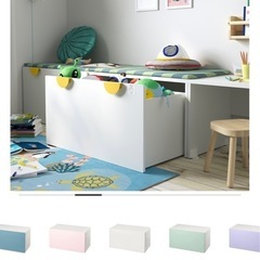 IKEA イケア収納付きベンチの画像