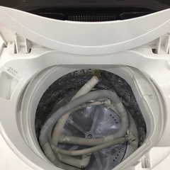 【半年間動作保証付き】SHARP ES-GA5B-W 5.5kg 2018年製　クリーニング済の画像
