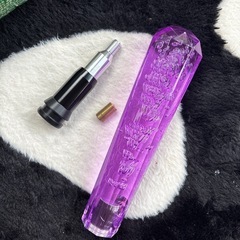 クリスタルシフトノブとプッシュ式ギアシフトコンバーターの画像