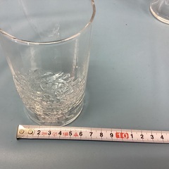 2505-31 ガラスコップ　花柄の画像