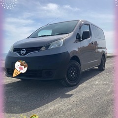ニッサン　NV200 車中泊