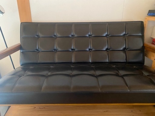 カリモク60 Kチェアー　2シーター