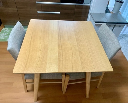 ☆ジモティ割あり☆ NITORI ダイニングテーブルセット ベンチ+イス2脚