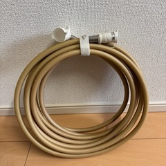 都市ガス用ファンヒーター ホース付きの画像