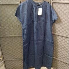 0526-430 無印良品　半袖ワンピース