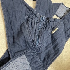 エアリコ　プレミアム　サイズ1　抱っこ紐　デニム　ブルーの画像