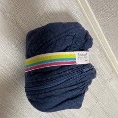 エアリコ　プレミアム　サイズ1　抱っこ紐　デニム　ブルーの画像
