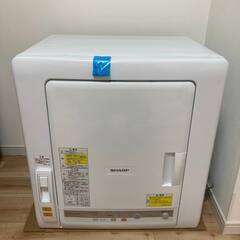 【引取限定・美品】シャープ衣類乾燥機 KD-60C ＋ 専用ユニット台 KD-3S3 セット 早期取引希望