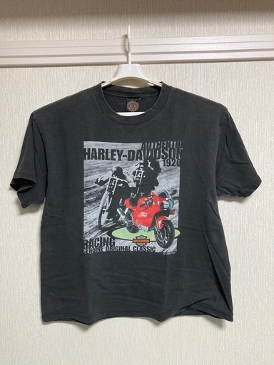 Harley-Davidson ヴィンテージブラックTシャツ XL