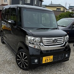 兵庫県 N-BOX カスタム GLパッケージ 検査受けたて