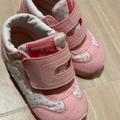 ミキハウス　ミズノコラボ　セカンドベビーシューズ　13.5センチの画像