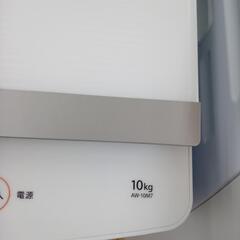 リユースのサカイ太田店　値下げしました。★ジモティ割あり★ TOSHIBA 洗濯機 10ｋｇ 22年製 ／クリーニング済み OJ9475の画像