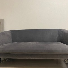   LOWYA 2人掛けソファ　グレーの画像