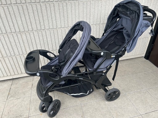 【取引中】2人乗りベビーカー