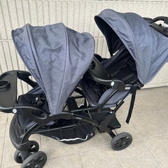 【取引中】2人乗りベビーカーの画像
