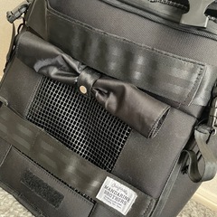 犬用、マンダリンブラザーズ　キャリー バッグパック　黒の画像