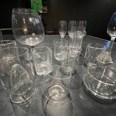 イタリアン閉店〜オシャレなグラス色々ありますの画像