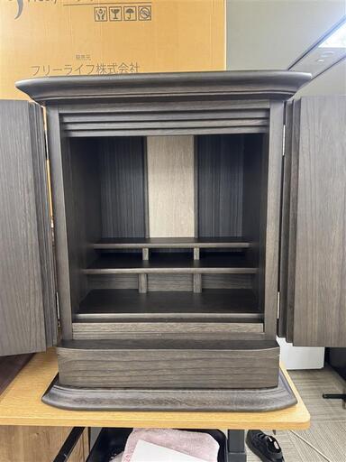 日本製仏壇　18号　ダークブラウン　【ほぼ新品！】