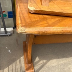 ダイニングベンチ椅子２個セットの画像