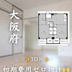 大阪府和泉市 初期費用ゼロ 家賃52500円生活保護可ペッ…