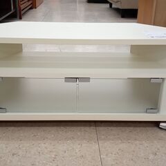 ★ジモティ割あり★TJ11740  テレビ台 白 H34×D29...