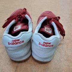new balance　スニーカー　レディース　24cmの画像