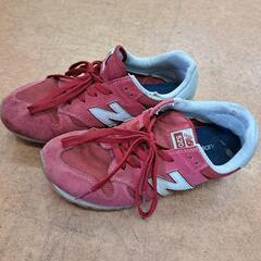 new balance　スニーカー　レディース　24cmの画像