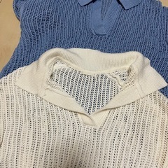 gu メッシュトップスの画像