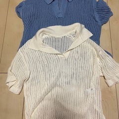 gu メッシュトップス