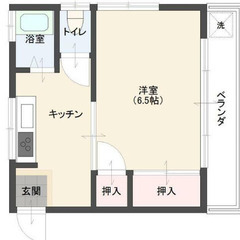 《鶴見市場駅5分＊1DK＊南向き＊敷礼無し》最安0円後払いで引越可能🔔初期費用分割OK🔔来店不要！個人事業主・夜職で審査不安な方も相談OK🔔LINEでスピード契約🔔水商売、保証人無しOK※生活保護不可※ - 横浜市