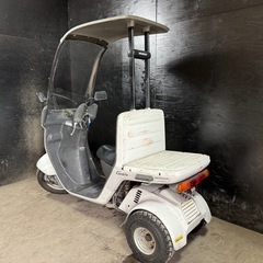 ★支払総額5.0万円★関東圏内即日配送！全車走行テスト済みです！  ホンダ ジャイロ2 白 TA02 人気のジャイロ！ 2ストのためオイル注ぎ足すだけ！ ワイパーウォッシャーOK！ ちょっとした足に♪の画像
