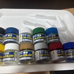 エアブラシ、Mr.colorなどの画像