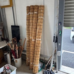 よしず　四つあります