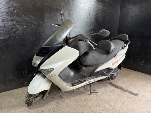 ★支払総額4.6万円★定休日なし！いつでも現車確認可能です！ ヤマハ マジェスティ125FI 白 激安小型！ 4ストインジェクション！ バッテリー新品！ サイスタ付き！ バッテリー新品！ 車格大きい125cc！