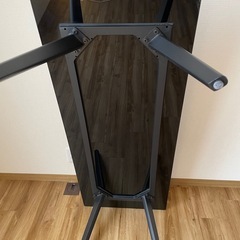 【展示品未使用】大理石柄セラミック 約120cm幅 ローテーブル コーヒーテーブルの画像