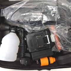 未使用 高圧洗浄機 コードレス 充電式 DJ-808 家庭用 洗車 20000mAh大容量バッテリー 札幌市 中央区 南12条の画像