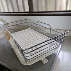 【美品】食器水切りかごの画像
