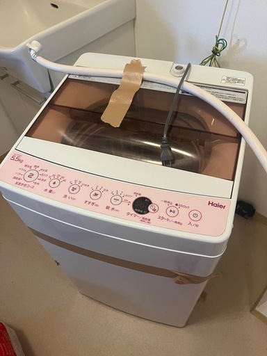 ☆ジモティ割あり☆ Haier 洗濯機 6kg 24年製 ／クリーニング済み OJ6993