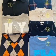 メンズ服まとめ売り　7点セット サイズはM~L