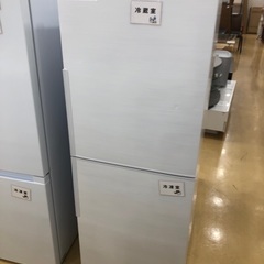 【1年間動作保証付き】　SHARP 2ドア冷蔵庫　SJ-PD28J-W 2022年製　280L クリーニング済